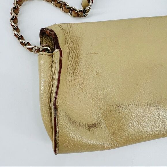 Kate Spade cream shoulder bag turn close chain clutch - Picture 9 of 9